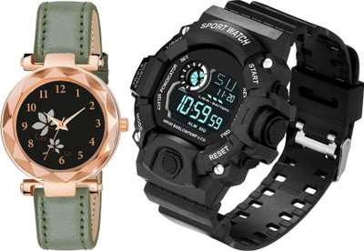 exactor Premium Stylish Casual & Formal Wear Watch Analog-Digital Watch  - For Women