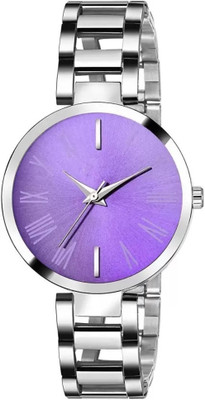 WEDSCOY New Trendy Colorful Round Dial Attractive Metal Chain New Trendy Colorful Round Dial Attractive Metal Chain Analog Watch  - For Girls