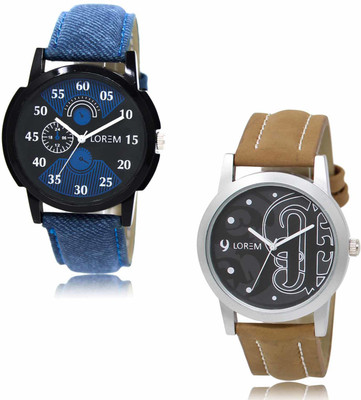 LOREM OE-LR02-LR14 Analog Watch  - For Men