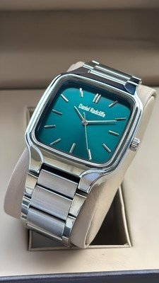 Daniel Radcliffe DRM0028 Premium Quality Rectangle Shape Smooth Adjustable Chain Analog Watch  - For Men