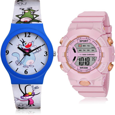 TIMETRANSELEVATE CM731-DG36 Analog-Digital Watch  - For Boys