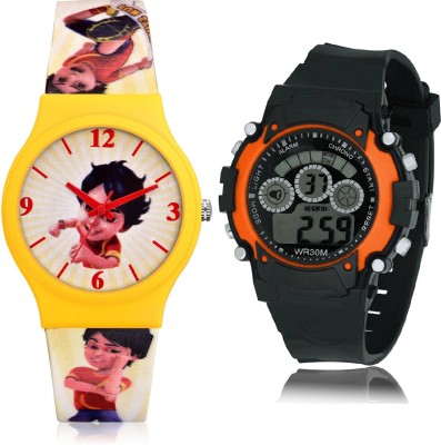 TIMOXIDE CM726-B4 Analog-Digital Watch  - For Boys