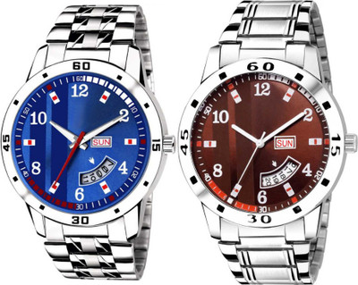 MAHAKAPI Exclusive BBD Special Launch Combo - Pack2 Analog Watch Analog Watch  - For Men