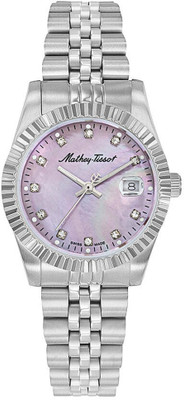 Mathey-Tissot D810AVIO Swiss Made Quartz Multicolor Dial Analog Watch  - For Women