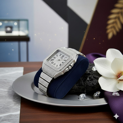 house of common Antique Diamond men fashion trendy Watch C138 Analog Watch  - For Men