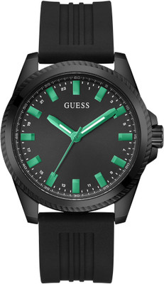 GUESS Black Dial Analog Watch  - For Men