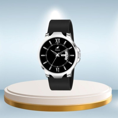 Giomex Exclusive Launch DD Black Silicon Black Strap Analog Watch Analog Watch  - For Men