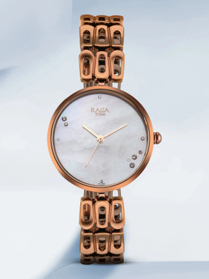 Titan NQ2659QM01 Raga Chic Analog Watch  - For Women