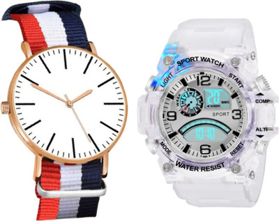 Brostin Premium Analog-Digital Men's Combo Watches Analog-Digital Watch  - For Men