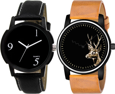 TVILLA Black Professional Look MZ-LR06 Analog Watch  - For Men