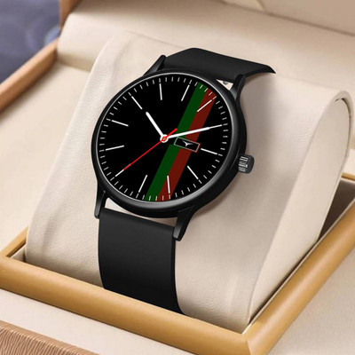 NESTER SL 09 BLACK Premium Sporty Silicon Strap Watch | Stylish Analog for Men & Boys Analog Watch  - For Men