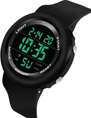 SHURAI 115_Round Ring_4 Watch Mens For kids Boys Men Electronic Digital Sports Watch Clock Digital Watch  - For Boys