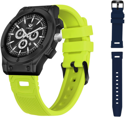 LORENZ CM-4098-SPRT-BLU Lorenz Black Dial 2 in 1 casual Sports Analog Watch  - For Men