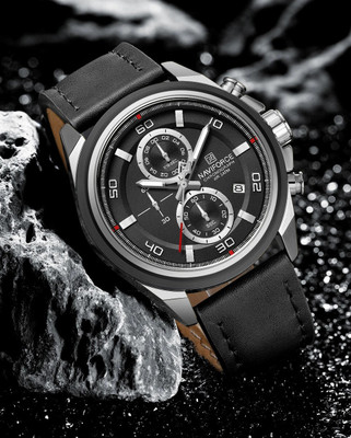 NAVIFORCE NF8075 NF8075SBB Analog Watch  - For Men