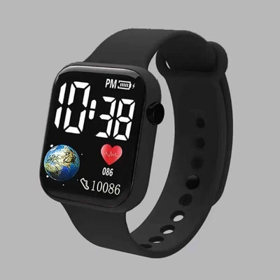 house of common POWER LED Black New Hot Selling Trendy Premium Quality Material Best Gift Ever Digital Watch  - For Boys & Girls