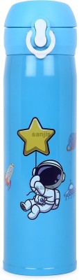 Sanjis Enterprise Vacume flask Water Bottle for kids 401 ml(Light Blue)