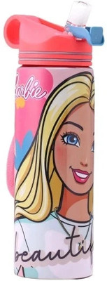 striders Barbie Kids Stainless Steel Water Bottle – Leak-Proof BPA-Free & Durable 700 ml(Multicolor)