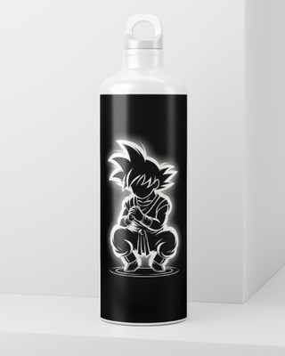 CHHAP CREATIONS goku02 750 ml Water Bottle(Set of 1, White)