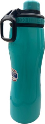 Mannat Steel Cool Champ Insulated Water Bottle with Inner Stainless Steel Layer 450 ml Bottle(Pack of 1, Green, Steel, Plastic)