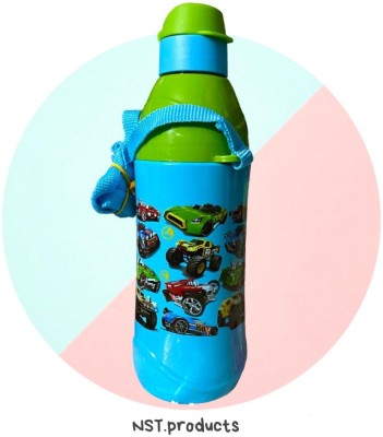 cello Puro Junior 400 ml Water Bottle(Set of 1, Blue, Multicolor)
