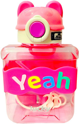 Trade Vibe Goods 900 ml Plastic Sipper(Pack of 1, Pink)