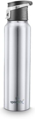 SPEEDEX Stainless Steel Water Bottle for fridge School Gym Home Sports office Boys Girls 1000 ml Water Bottle(Set of 1, Silver)