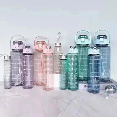flerific 3 2000 ml Water Bottles(Set of 3, Multicolor)