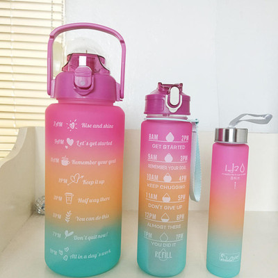 MAHENOOR ENTERPRISE 300 ML, 900 ML 2000 ml Water Bottles(Set of 3, Multicolor)