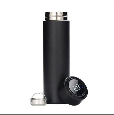 Raj Gifts 500 ml Steel Bottle(Pack of 1, Black)