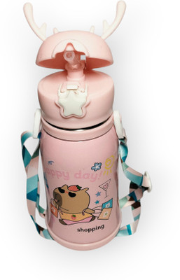 AYAR Premium & Orginal Blue Buddy | Steel Water Bottle | Sipper Schoole Water Bottle 500 ml Water Bottle(Set of 1, Pink)