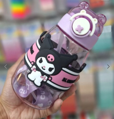 jbm Cartoon 600 ml Water Bottle(Set of 1, Multicolor)