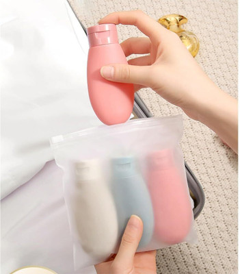 Tanlesa 60ml pack of 3 refilable travel toileteries bottle Travel Toiletry Kit(Multicolor)