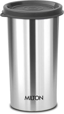 MILTON 530 ml Steel Flask(Pack of 1, Steel/Chrome)