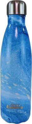 smily kiddos Steel water bottle 500 ml Water Bottle(Set of 1, Blue)