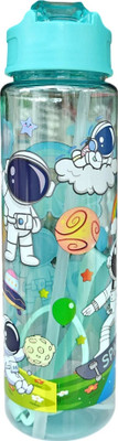gstitch Space Explorer Printed Water Bottle for Kids 1000 ml Water Bottle(Set of 1, Multicolor)
