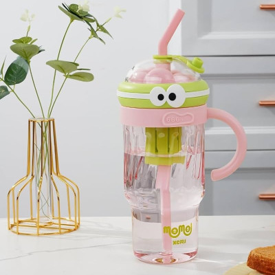 Tk sales mart Tumbler bottle 1200 ml Water Bottle(Set of 1, Pink)