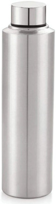 Fableart Classic 1000 ml Water Bottle(Set of 1, Silver)