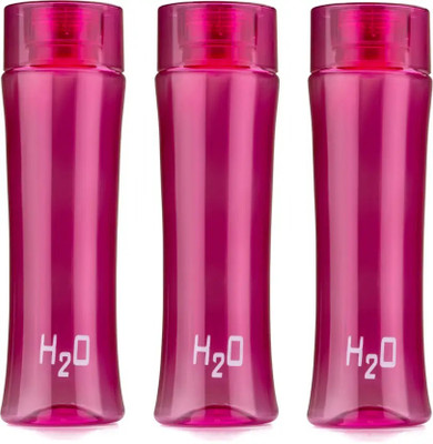 CARIBBEN SmartBuy 1020 ml PET Bottle 1020 ml Water Bottles(Set of 3, Pink)