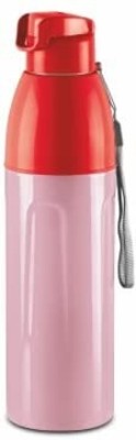 MILTON KOOL CONVEX PLASIC WATER BOTTLE(DO NOT USE FOR HOT WATER) 1 PCS set 900 ml Water Bottle(Set of 1, Pink)