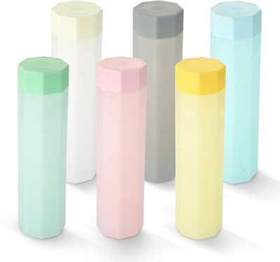 SHEKHAWAT Octa Bottle Plastic 1000 ml Water Bottles(Set of 6, Multicolor)