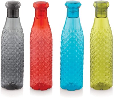 UNITYSALES Water Bottle Ideal for Restraunt, Kitchen, Home, Office, Sports, School, Travell 1000 ml Water Bottles(Set of 6, Multicolor)