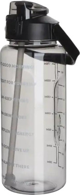 Givni Mart Motivational Water Bottle 2000 ml Water Bottle(Set of 1, Multicolor)