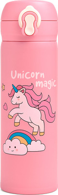Gomu Pichu Unicorn Series hai 500 ml Water Bottle(Set of 1, Pink)