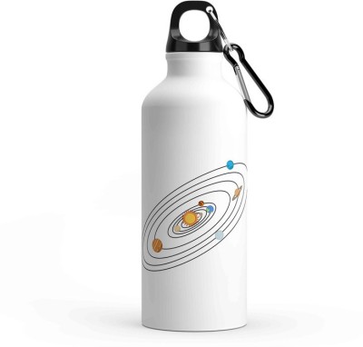 RON BRANDO Printed Stylish Sipper Water Bottle 750 ml Water Bottle(Set of 1, White)