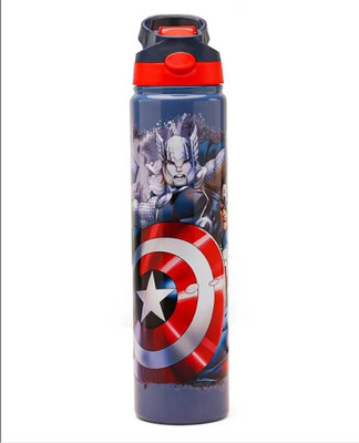 striders Avengers Kids Stainless Steel Insulated Water Bottle – Leak-Proof BPA-Free 700 ml(Multicolor)