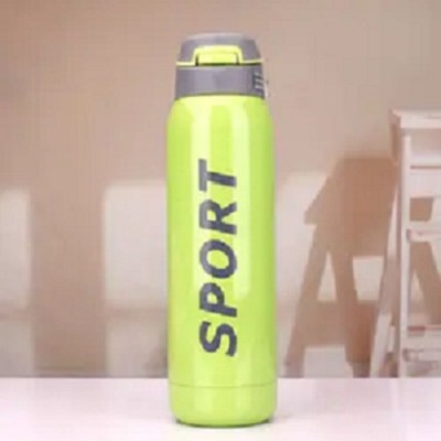 AKR Double Wall Vacuum Insulated Hot & Cold Thermosteel Sports Bottle Flask 500 ml Water Bottle(Set of 1, Green)