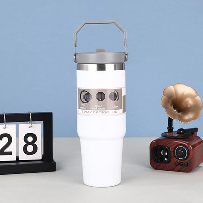 vpa 900 ml Stainless Steel Bottle(Pack of 1, White)