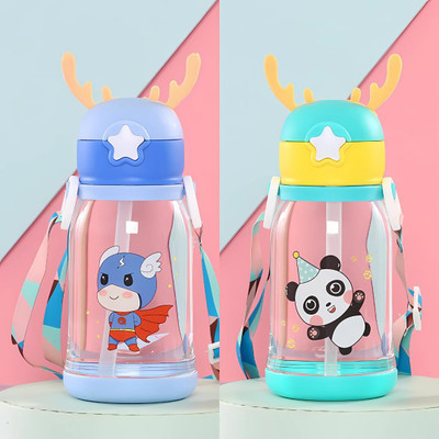 YCT 500 ml Plastic Bottle(Pack of 2, Multicolor)