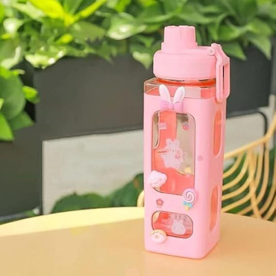 Inohiv 0 700 ml Water Bottle(Set of 1, Multicolor)