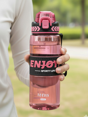 Sageware Bottle-Enjoy b002 750 ml Water Bottle(Set of 1, Pink)